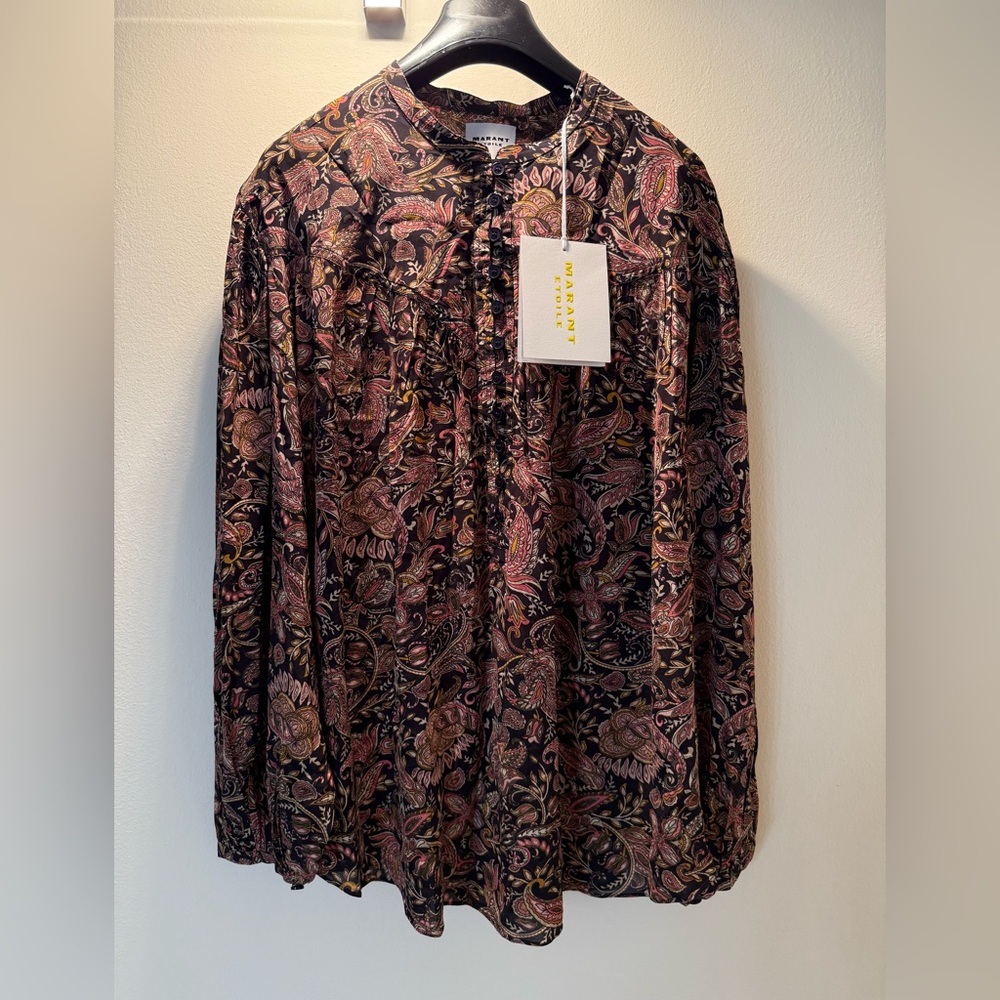 Isabel Marant Multicolor Paisley Blouse
